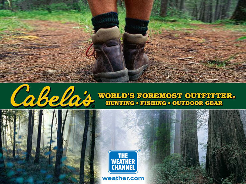 The Weather Channel online vendor ad