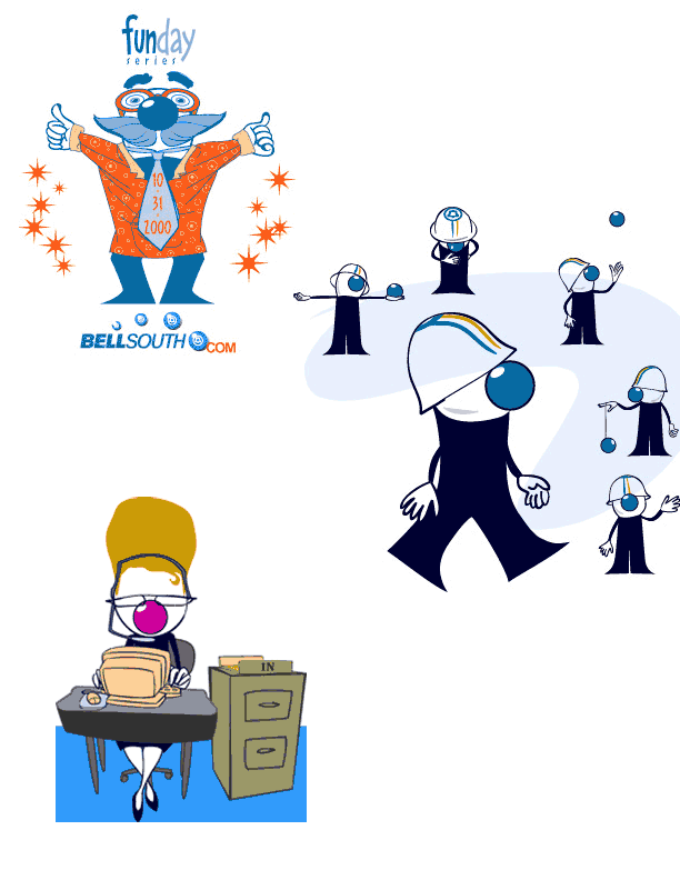BellSouth online mascot--Life of eGuy
