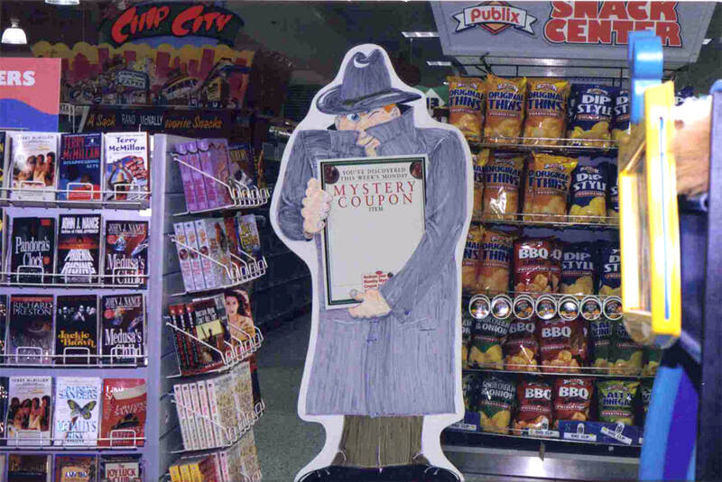 Publix sign art
In-store display
