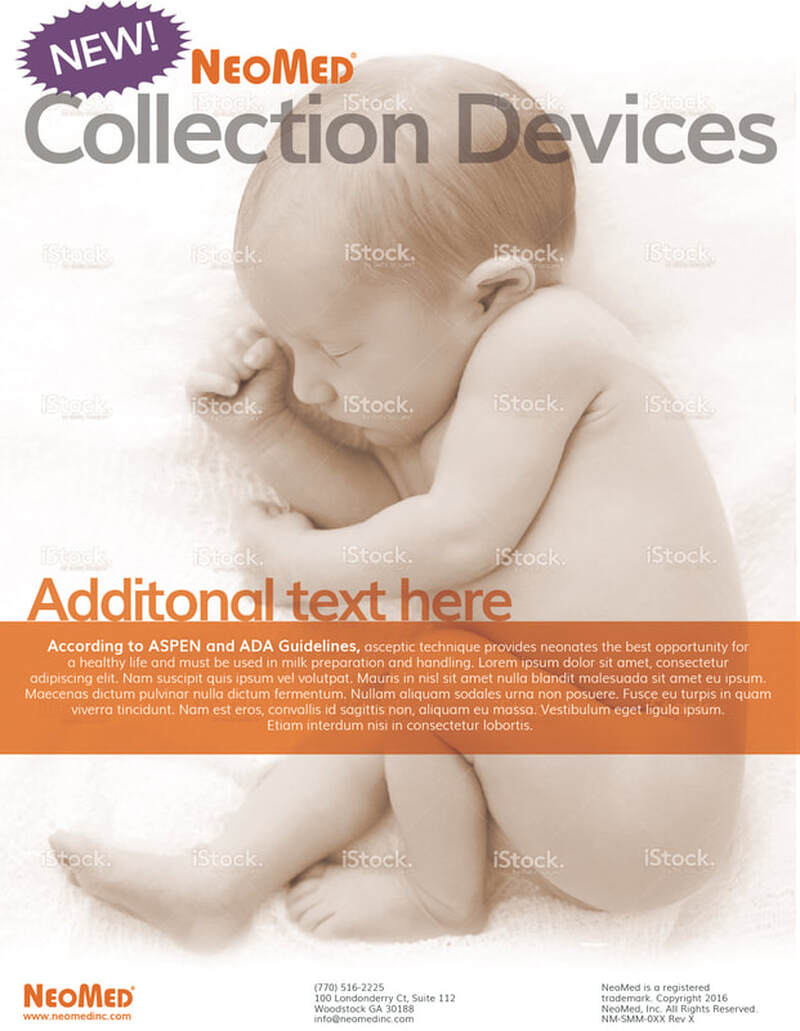 NeoMed collateral cover design - proposal ONLY