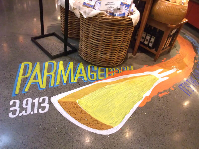 Whole Foods Market specialty floor art
