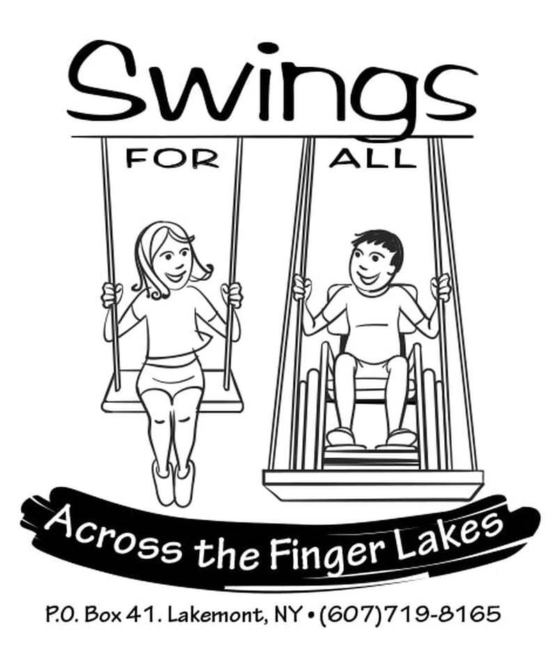 Logo design for the New York State Finger Lakes, promoting opportunity for special needs children